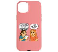 What Does He Want Meow - Funny Cat Pun Design Coque pour iPhone 15 Plus