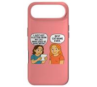 What Does He Want Meow - Funny Cat Pun Design Coque pour iPhone Air