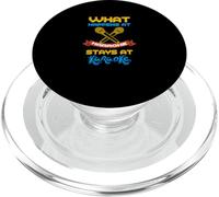 What Happens at Karaoké Stays At Karaoké PopSockets PopGrip pour MagSafe