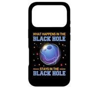 What Happens in Black and Hole Stays in Black and Hole Coque pour iPhone 17 Pro