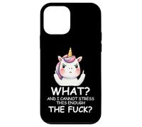 What & I Cannot Stress This Enough The FCK Sign Fuck Unicorn Coque pour iPhone 12 Mini