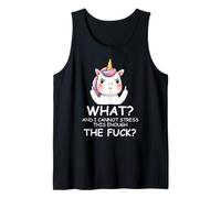 What & I Cannot Stress This Enough The FCK Sign Fuck Unicorn Débardeur