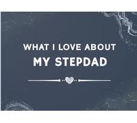 What I Love About My Stepdad: Prompted Fill In The Blank Book Gift from Kids