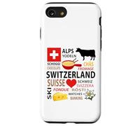 What I Love About Switzerland - Cadeau Culture Alpine Suisse Coque pour iPhone SE (2020) / 7/8