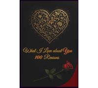 What I Love About You My Wife: 100 Reasons Why I Love You A Romantic Fill-in-the-Blank Journal Book, for Anniversary Couples, Her and Him