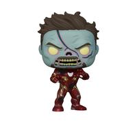 Funko Pop! Marvel - What If - Zombie Iron Man - Marvel What If- Figurine en Vinyle à Collectionner - Idée de Cadeau - Produits Officiels - Jouets pour Les Enfants et Adultes - TV Fans