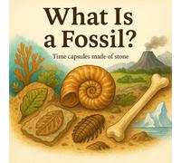 What is Fossil? Time capsules made of stone: A Colorful Science Book About Time, Life, and Prehistoric Worlds for Curious Kids 4-8