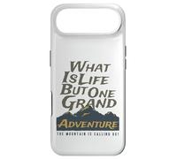 What is Life But One Grand Adventure Mountain Nous Appelle Coque pour iPhone Air