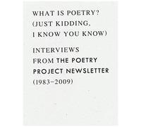 What Is Poetry? (Just Kidding, I Know You Know)