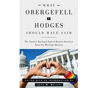 What Obergefell V. Hodges Should Have Said