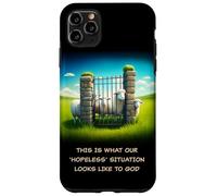 What Our 'Hopeless' Situation Looks Like to God: Faith Sheep Coque pour iPhone 11 Pro Max