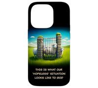 What Our 'Hopeless' Situation Looks Like to God: Faith Sheep Coque pour iPhone 14 Pro