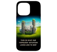 What Our 'Hopeless' Situation Looks Like to God: Faith Sheep Coque pour iPhone 14 Pro Max