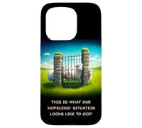 What Our 'Hopeless' Situation Looks Like to God: Faith Sheep Coque pour iPhone 15 Pro