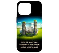 What Our 'Hopeless' Situation Looks Like to God: Faith Sheep Coque pour iPhone 16 Pro