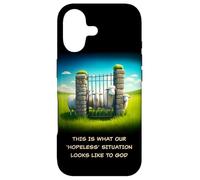What Our 'Hopeless' Situation Looks Like to God: Faith Sheep Coque pour iPhone 17