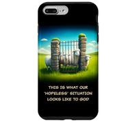 What Our 'Hopeless' Situation Looks Like to God: Faith Sheep Coque pour iPhone 7 Plus/8 Plus