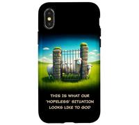 What Our 'Hopeless' Situation Looks Like to God: Faith Sheep Coque pour iPhone X/XS