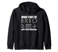 What Part of Don't You Understand Funny Baseball Player Joke Sweat à Capuche