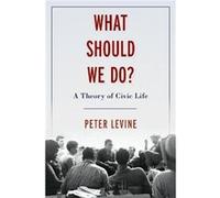 What Should We Do - Levine Peter Associate Dean of Academic Affairs and Lincoln Filene Professor of Citizenship amp Public Affairs Associate Dean of Acade Levine Peter Associate Dean of Academic Affai
