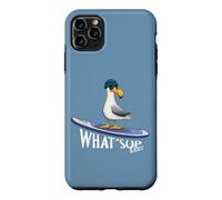 What Sup Beaches Stand Up Paddling Casual Mouette Coque pour iPhone 11 Pro Max