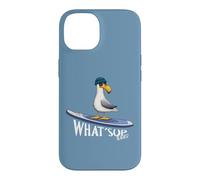 What Sup Beaches Stand Up Paddling Casual Mouette Coque pour iPhone 14