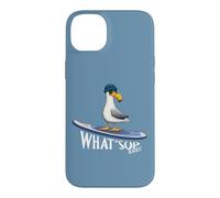 What Sup Beaches Stand Up Paddling Casual Mouette Coque pour iPhone 14 Plus