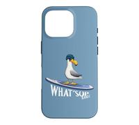 What Sup Beaches Stand Up Paddling Casual Mouette Coque pour iPhone 16 Pro