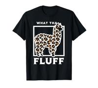 What Tha Fluff Leopard Alpaga | Imprimé Animal Amusant T-Shirt