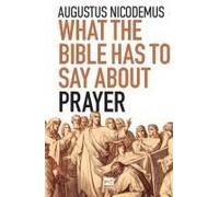 What The Bible Has To Say About Prayer