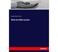 What the Bible teaches