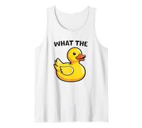 What The Duck Funny Silly Sarcastic Viral Duck Meme Pun Débardeur