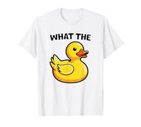 What The Duck Funny Silly Sarcastic Viral Duck Meme Pun T-Shirt