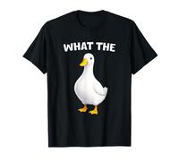 What The Duck Funny Silly Sarcastic Viral Duck Meme Pun T-Shirt
