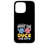 What The Duck is It Funny Gender Reveal Party Pun Dabbing Coque pour iPhone 15 Pro Max