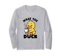 What The Duck Owner I Love Ducks Lover Canard en Caoutchouc Amusant Manche Longue