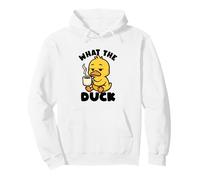 What The Duck Owner I Love Ducks Lover Canard en Caoutchouc Amusant Sweat à Capuche