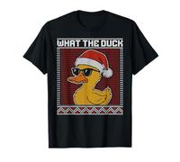 What The Duck Ugly Pull, Lunettes de Soleil Canard de Noël T-Shirt