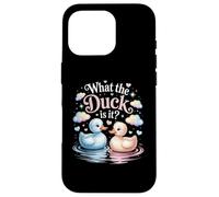 What The Ducks is It Baby Shower Révélation de fête prénatale Coque pour iPhone 16 Pro