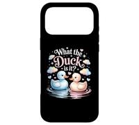 What The Ducks is It Baby Shower Révélation de fête prénatale Coque pour iPhone 17 Pro Max