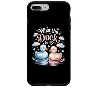 What The Ducks is It Baby Shower Révélation de fête prénatale Coque pour iPhone 7 Plus/8 Plus