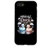 What The Ducks is It Baby Shower Révélation de fête prénatale Coque pour iPhone SE (2020) / 7/8