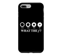 What The F Aperture Funny Photography Pun Camera Coque pour iPhone 7 Plus/8 Plus
