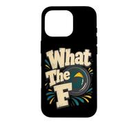 What The F Photographer F Stop Humour Coque pour iPhone 16 Pro