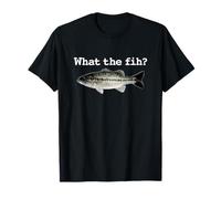 What The Fih? Funny Fish Meme Calling Pun F Fih Idée de pêche T-Shirt