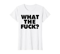What The Fuck T-Shirt, Femme, Blanc, M