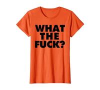 What The Fuck T-Shirt, Femme, Orange, S