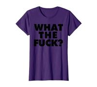 What The Fuck T-Shirt, Femme, Violet, 3XL