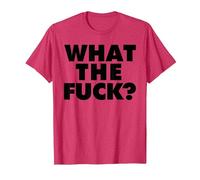 What The Fuck T-Shirt, Homme, Rouge Chiné, XXL