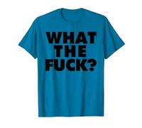 What The Fuck T-Shirt, Homme, Saphir, 3XL